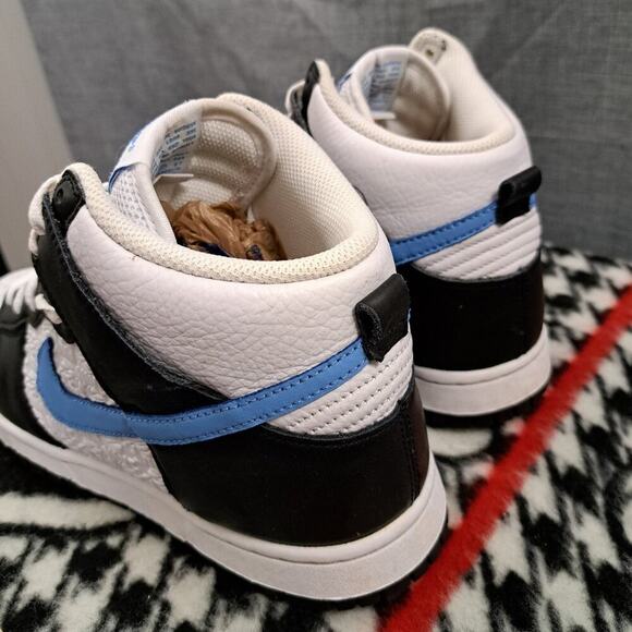 Nike Dunk High EMB 'University Blue' FJ4210-001 Size 8.5 Men - Picture 4 of 12